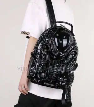 Alien Xenomorph Shaped Backpack Unisex