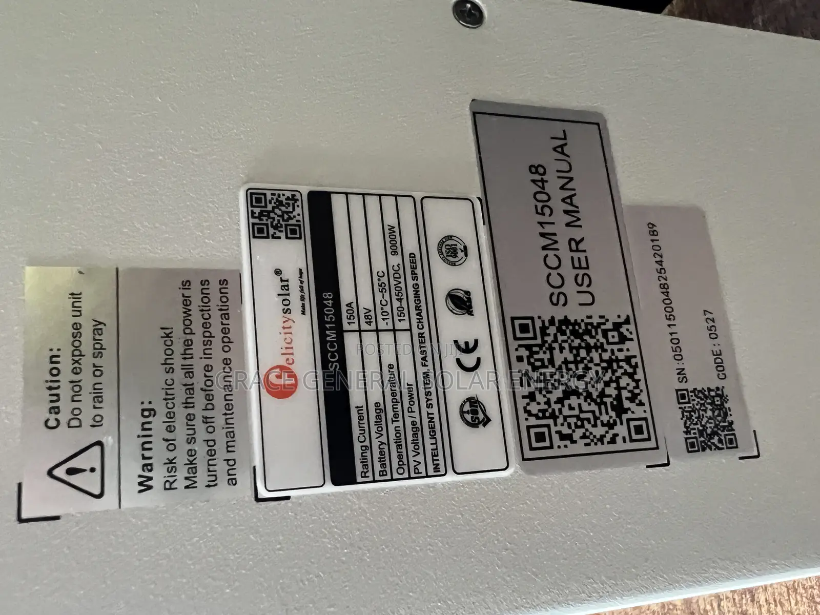 150a Felicity MPPT Charge Controller