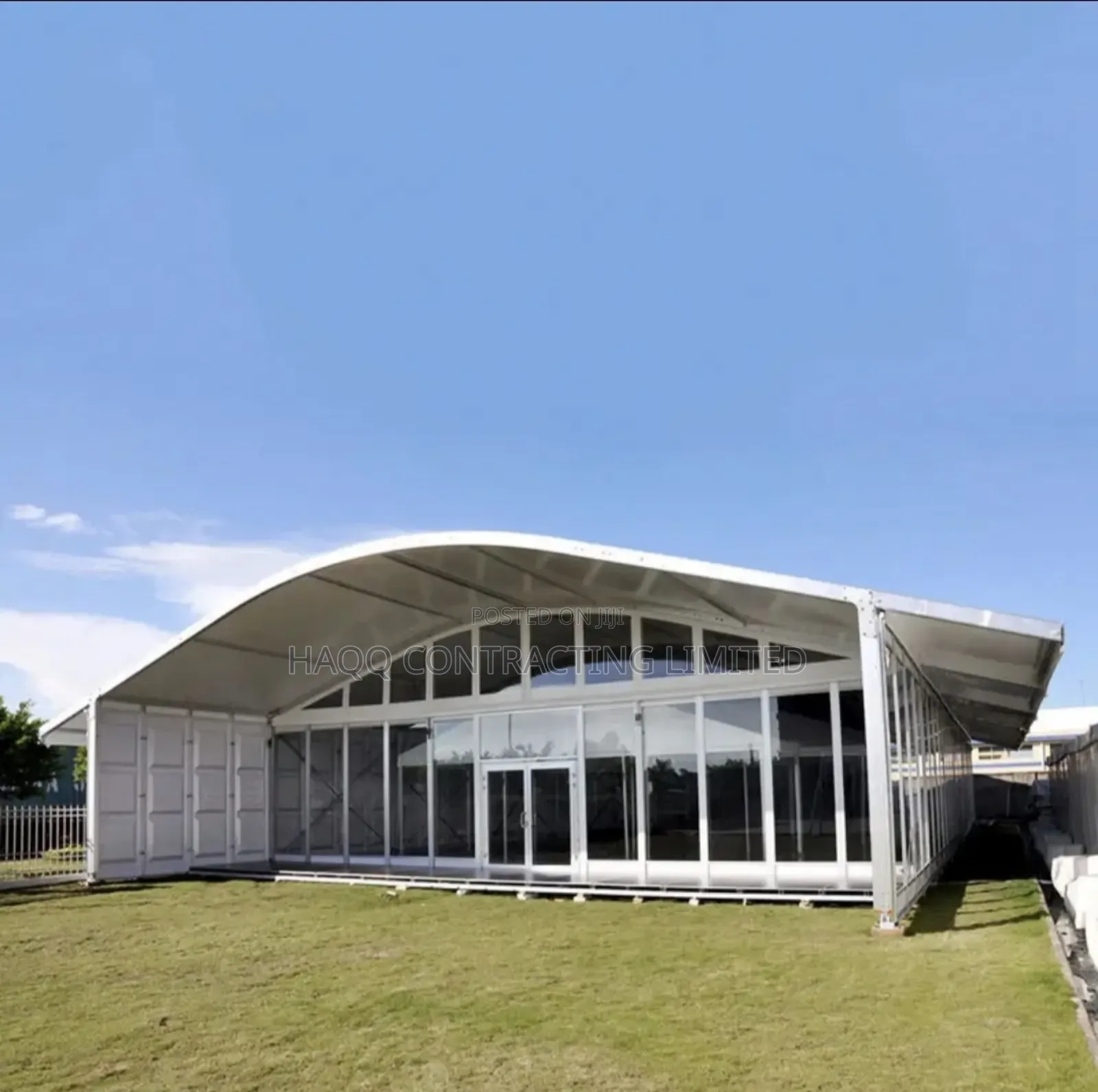 Steel Arcum Structure Marquee Tent With Lining