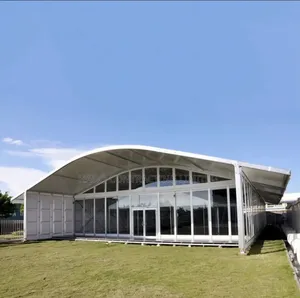 Steel Arcum Structure Marquee Tent With Lining