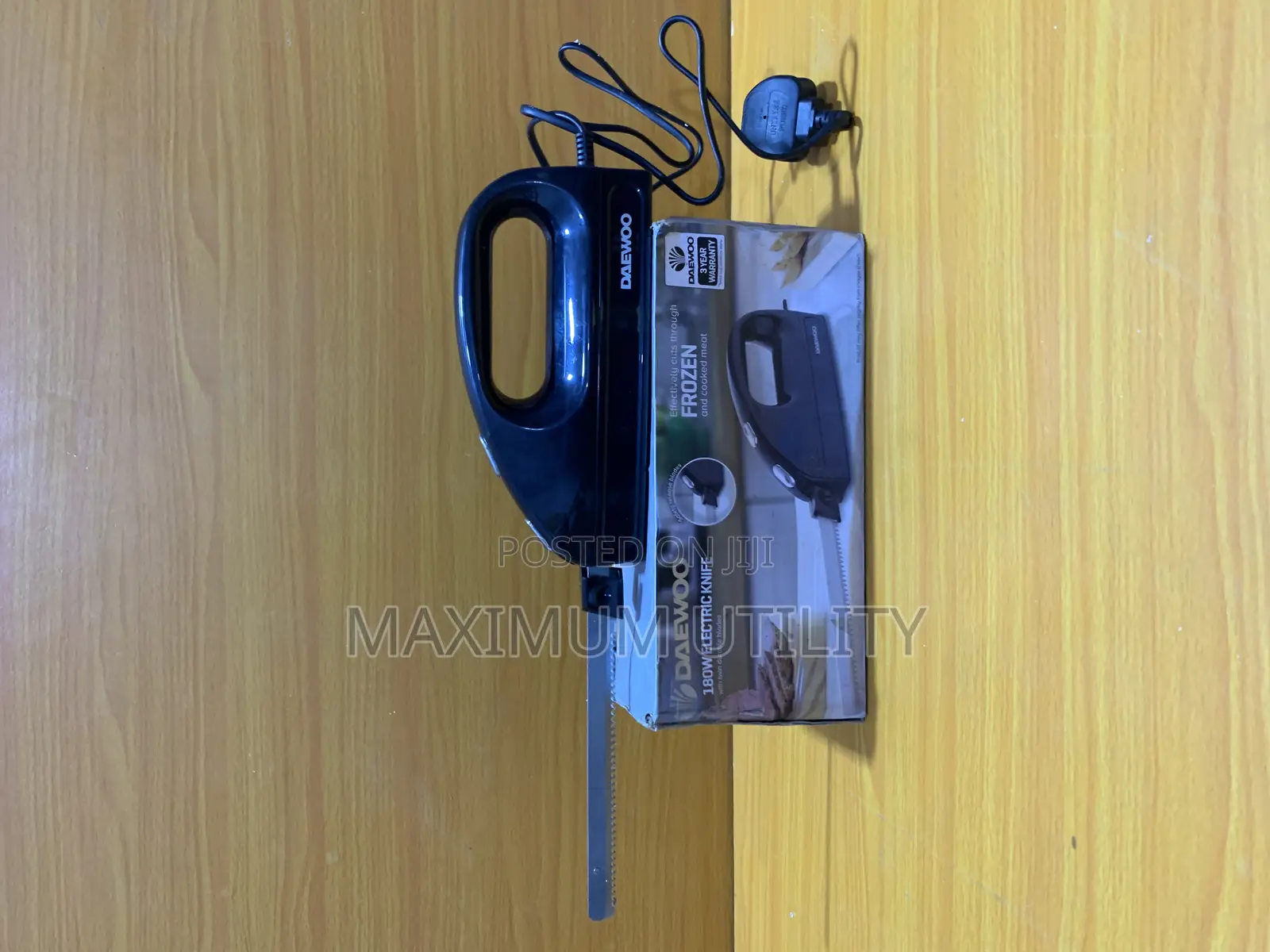 Daewoo 180w Electric Knife With Twin Durable Blades