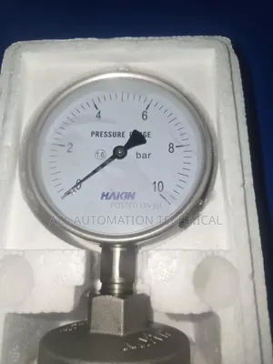 Stainless Diaphragm Pressure Gauges 0 ~10bar, 100mm