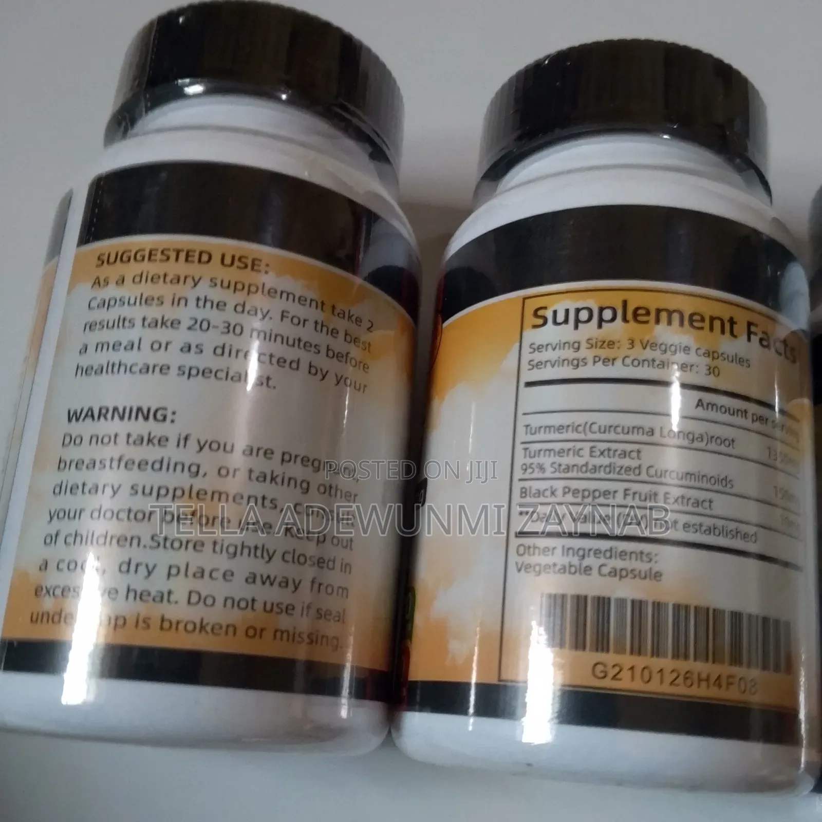 Curcumin Capsule*90capsules -1500mg