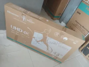 Frameless Hisense 43inch Smart Tv