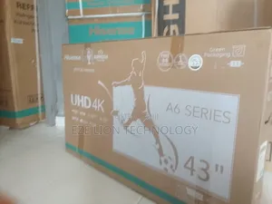 New Improved Hisense Frameless 43inch Smart Tv