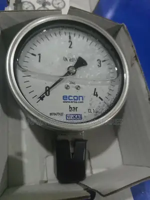 Wika 233.50.100 Manometer Pressure Gauge 4 Bar G1/2b Unten Stainless