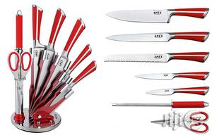 Set Of Roleable Knife/Non Stick Spoon Set