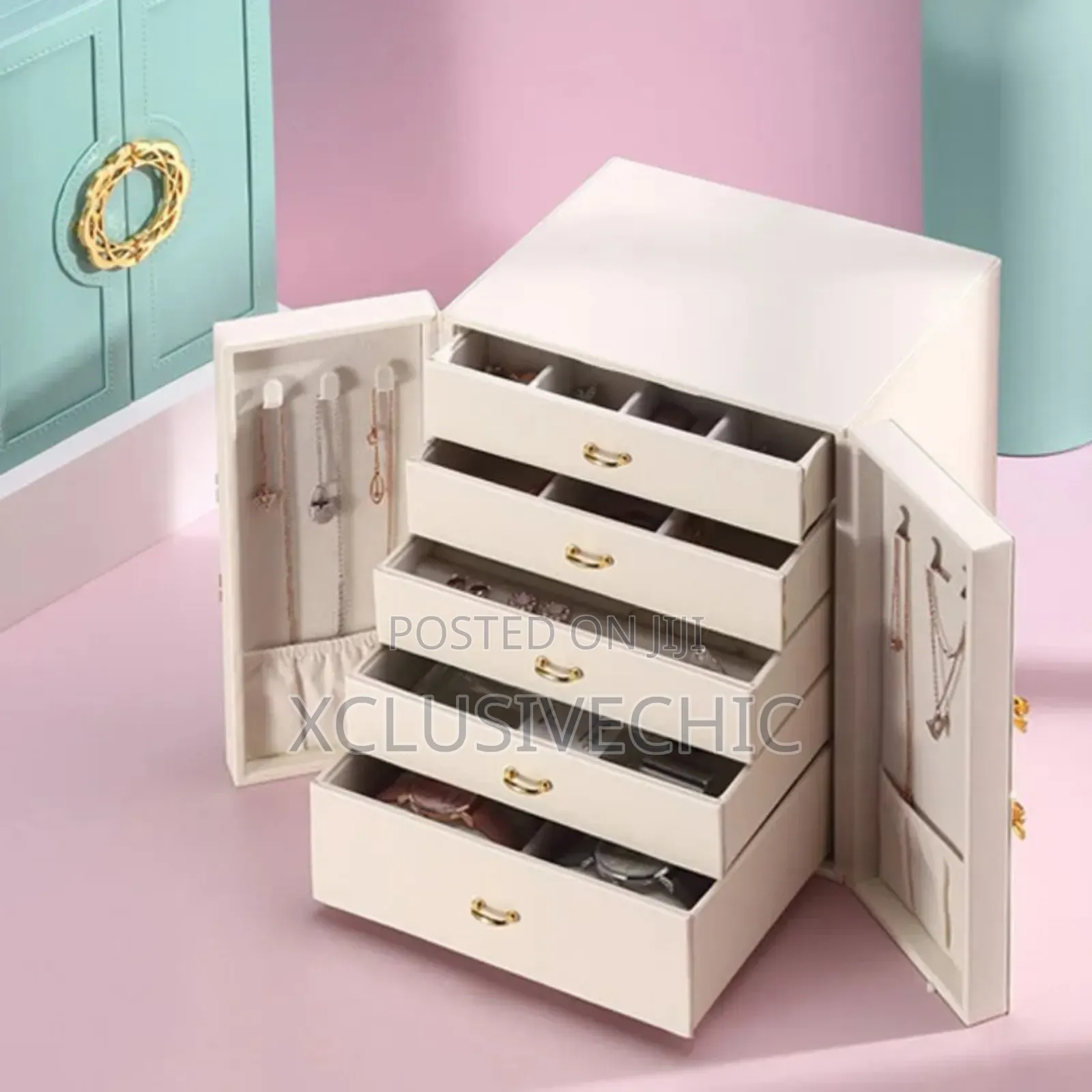 Multi Layer Large Capacity Jewellery Box