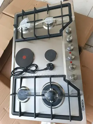 Original Bosch Built-in 90cm 4+2 Gas Electric Cooker Hob Automatic