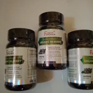 Bilberry Capsule - Support Eye and Vision - 3600mg by 90 Capsules