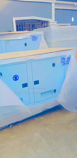 Bran New 100kva Perkins Generator Soundproof 2 Years Warranty