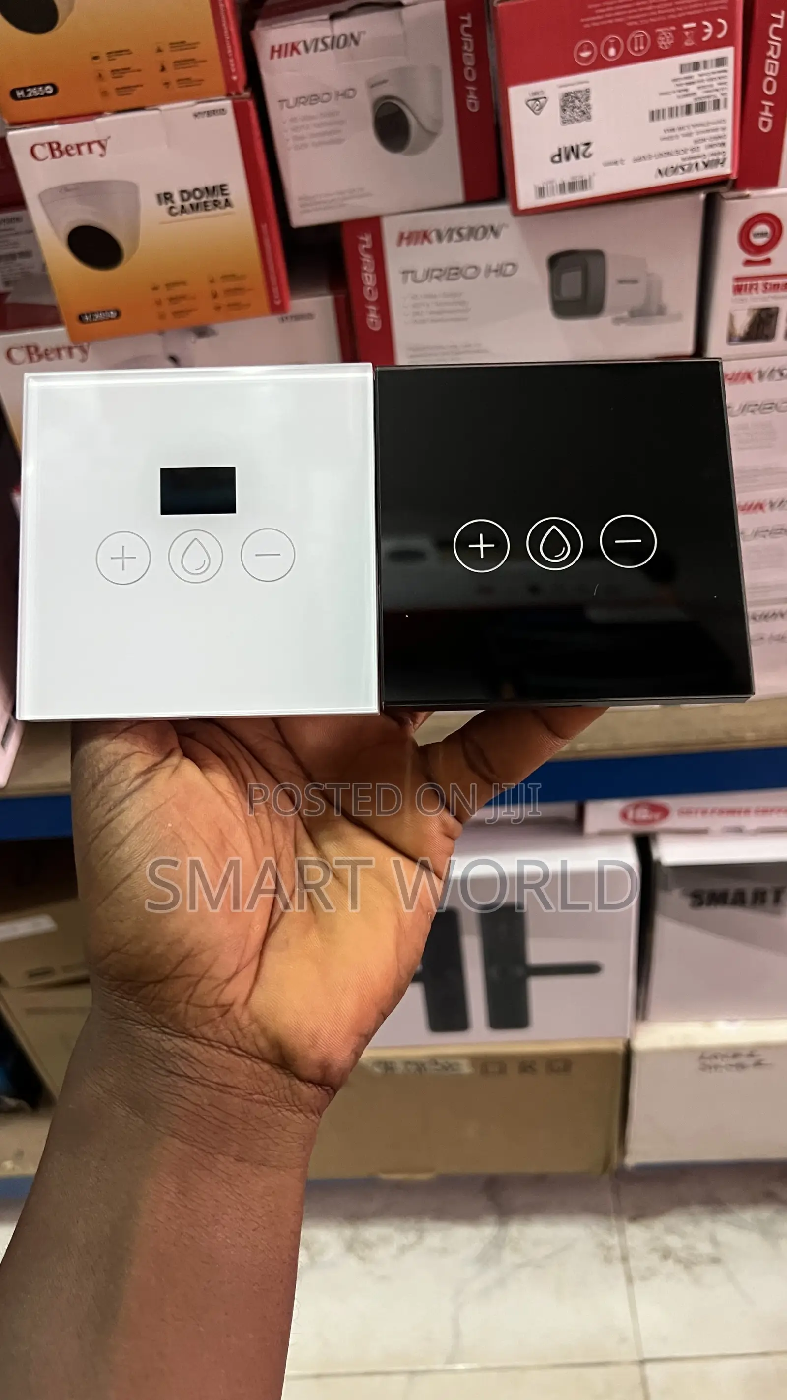 Smart Ac / Water Heater Switch With Display