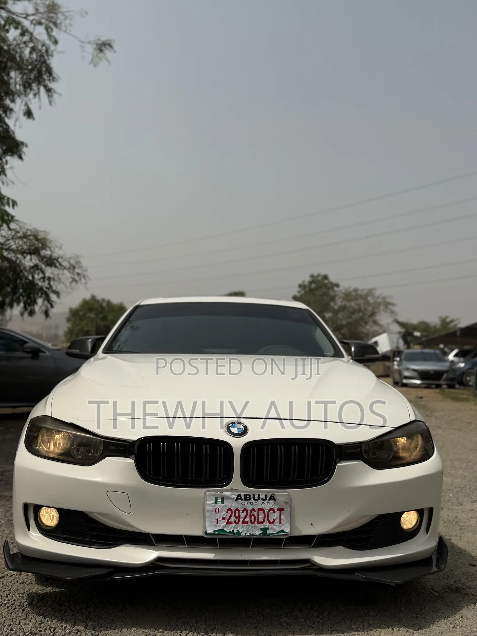 BMW 320i Sedan RWD 2013 White