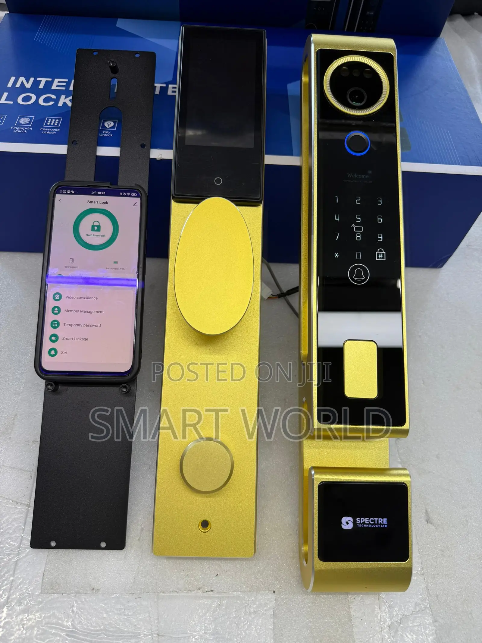Luxury Face Recognition Smart Lock (Cb66)