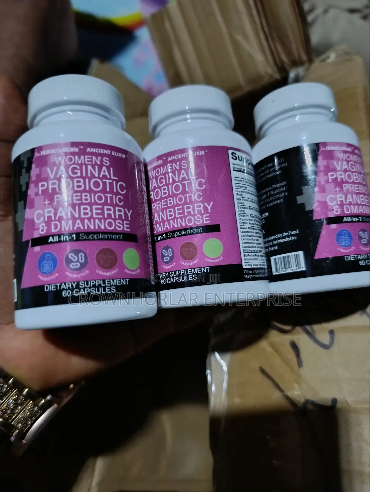 Womens Vaginal Probiotic+Prebiotic Cranberry Dmannose