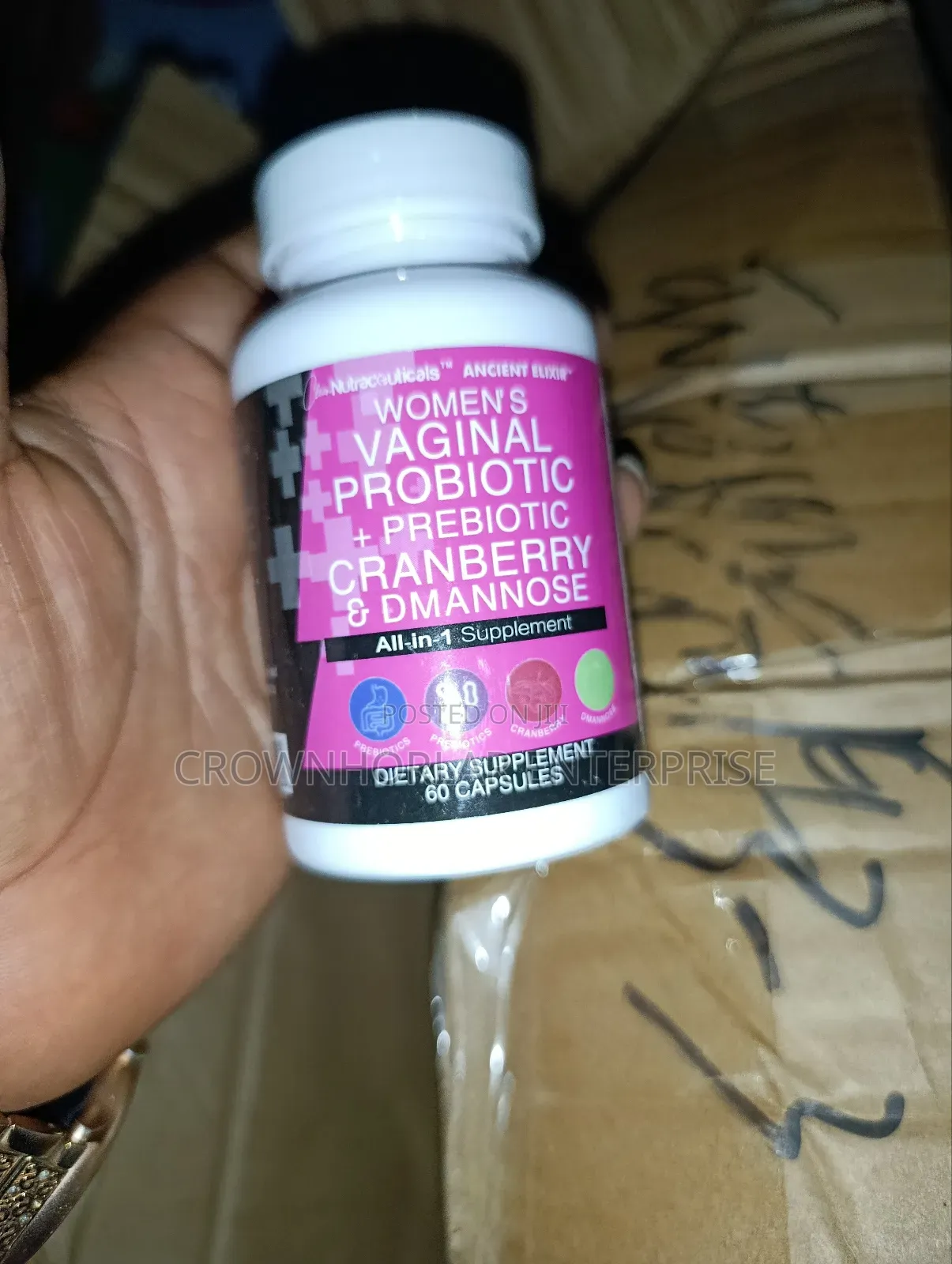 Womens Vaginal Probiotic+Prebiotic Cranberry Dmannose