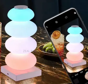 Bedside Colourful Table Lamp Light