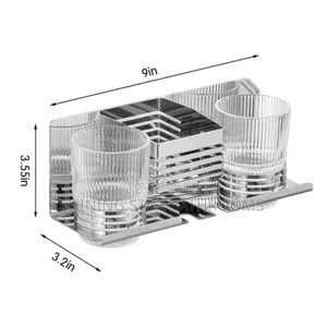 Square Double Cup Holder