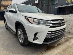 Toyota Highlander Limited V6 4x2 (3.5L 6cyl 6A) 2016 White