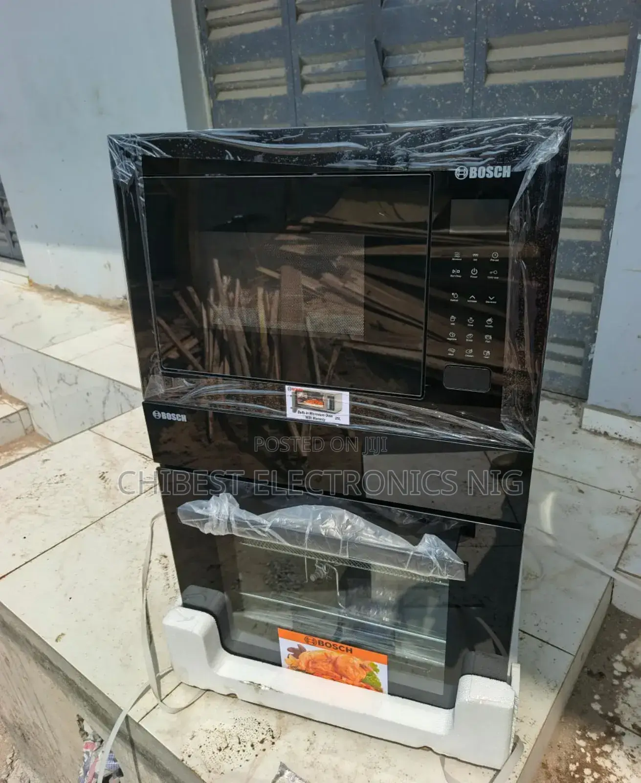 Original Bosch Built-in Digital Electric Oven Digital Microwave 60cm