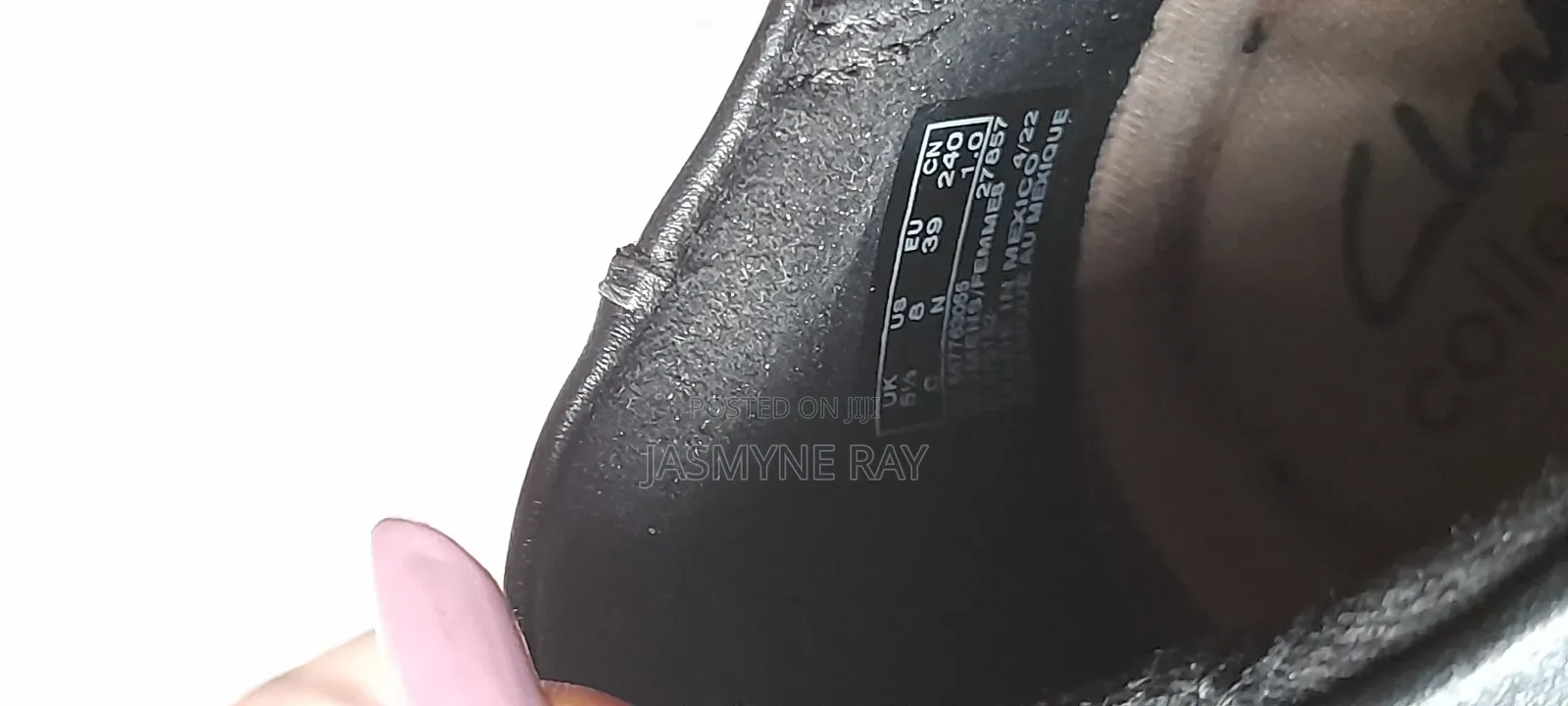 Black Clark Collection Shoes