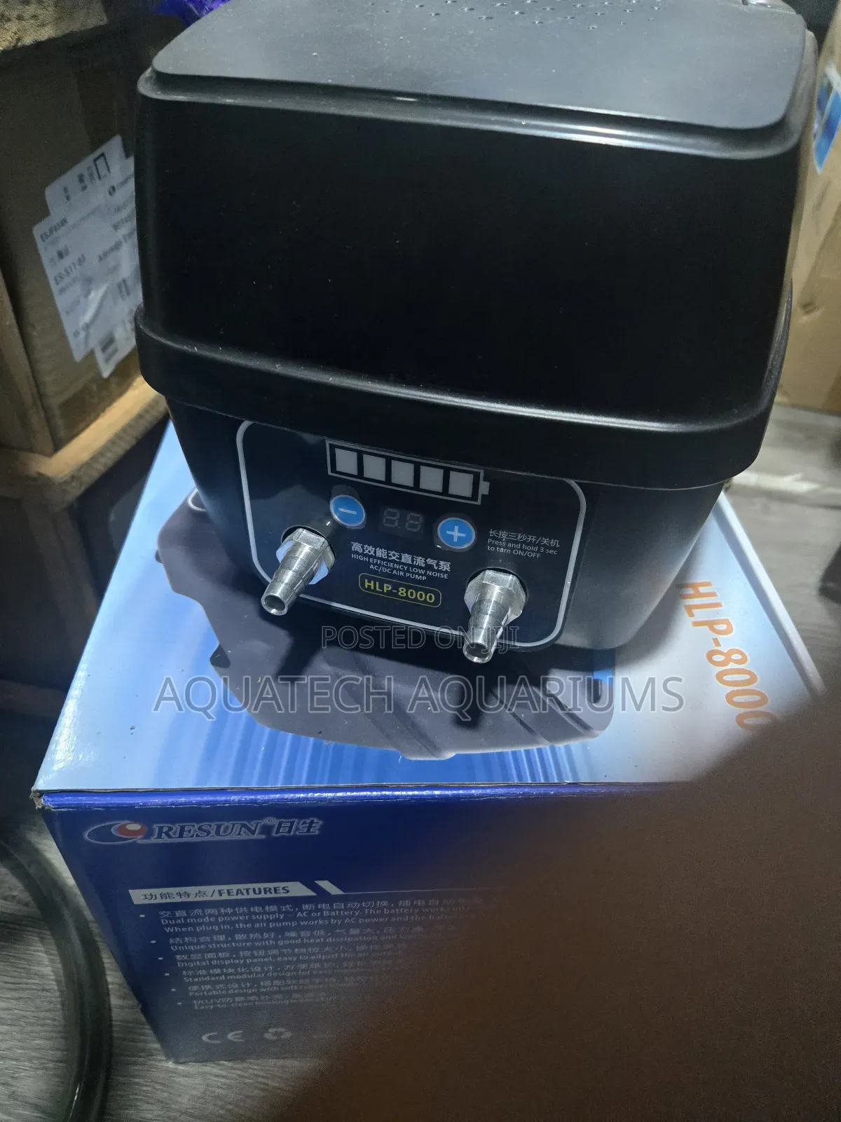 Rechargeable 12 Outlet Pump Ac/Dc