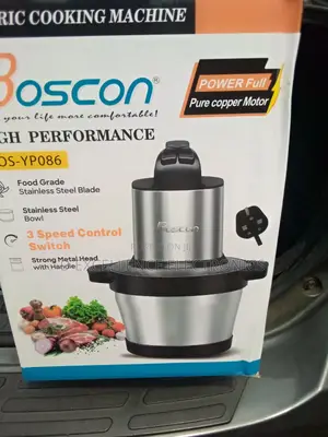 Boscon Food Processor 1year Warranty Very Good