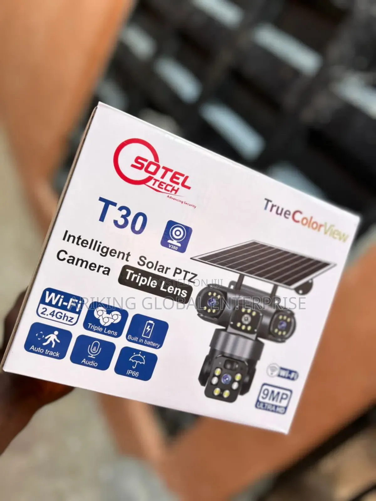 Triple Lens T30 Solar Camera