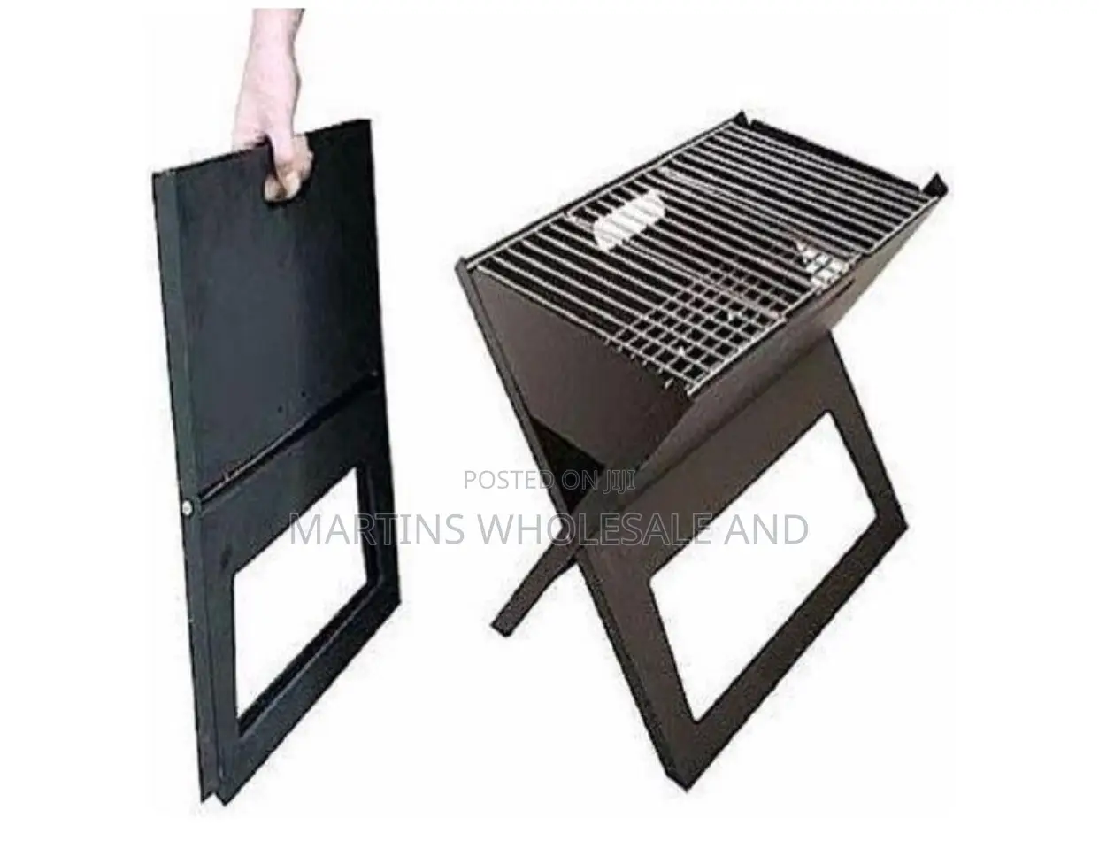 Portable, Foldable Charcoal Grill