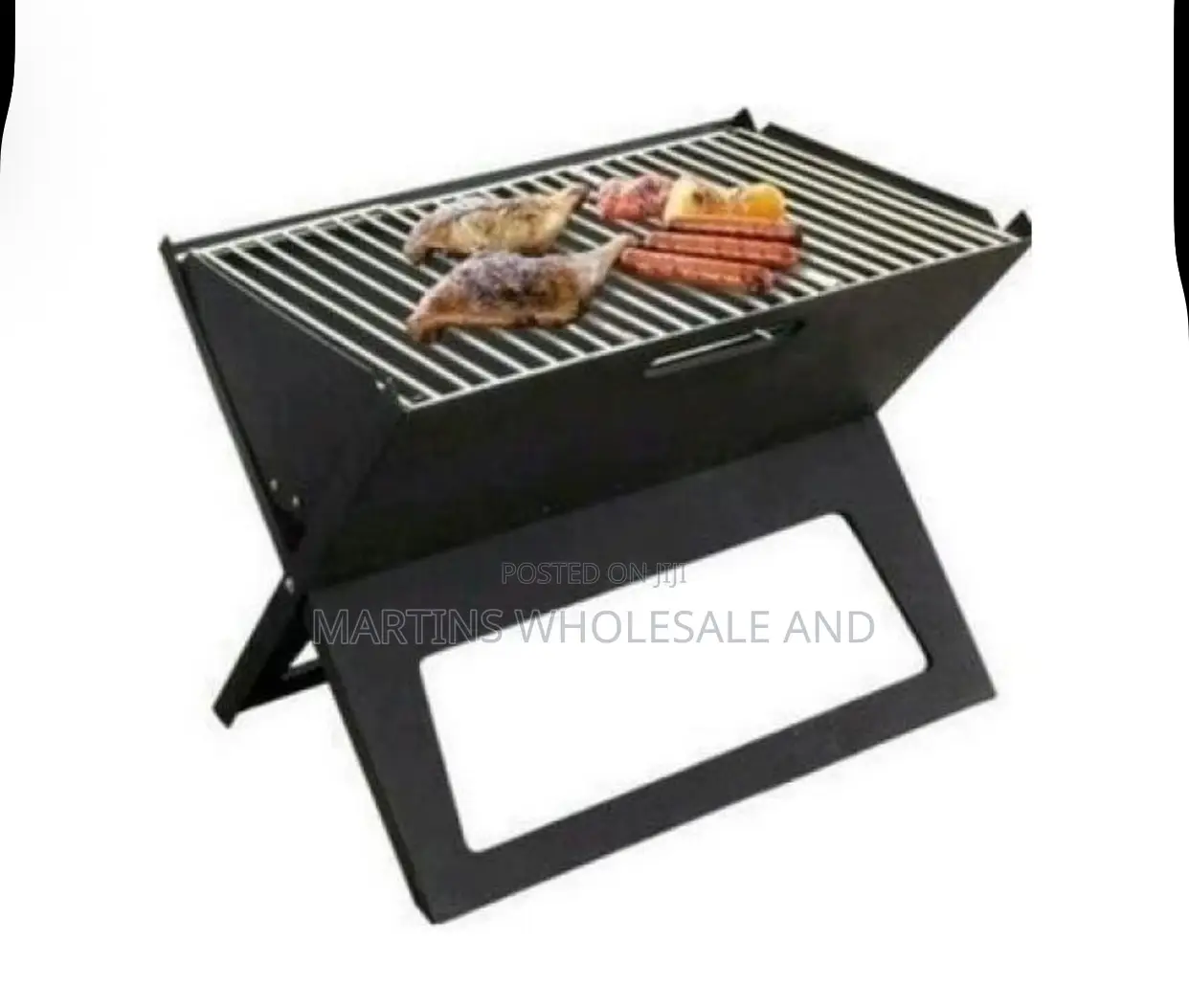 Portable, Foldable Charcoal Grill