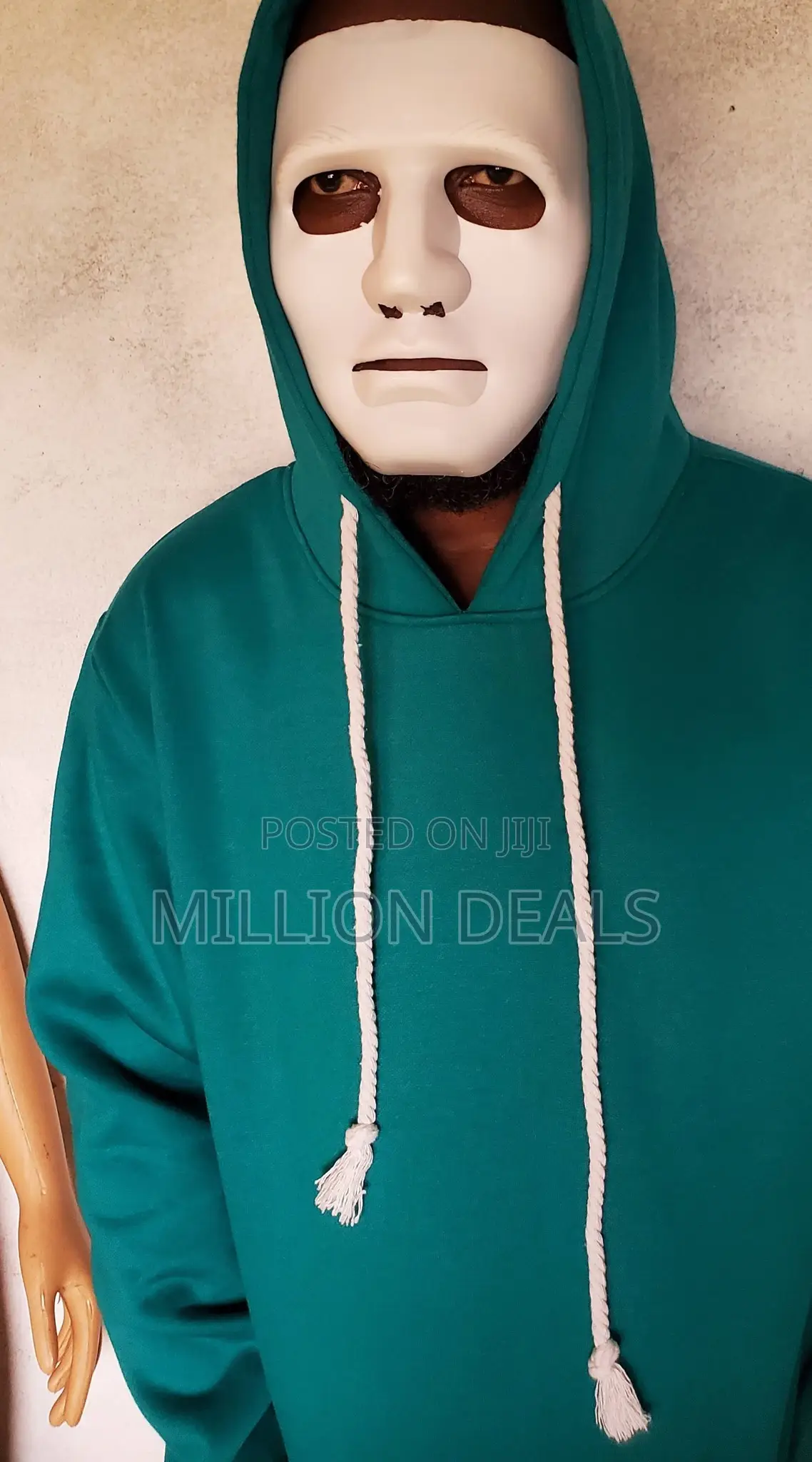 Ski Plastic Classic Men's Party Face Mask