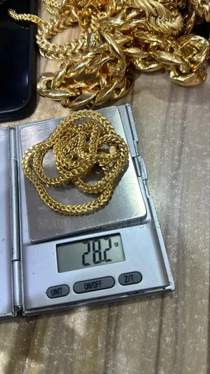 Rope Necklace New Design 18karat Gold