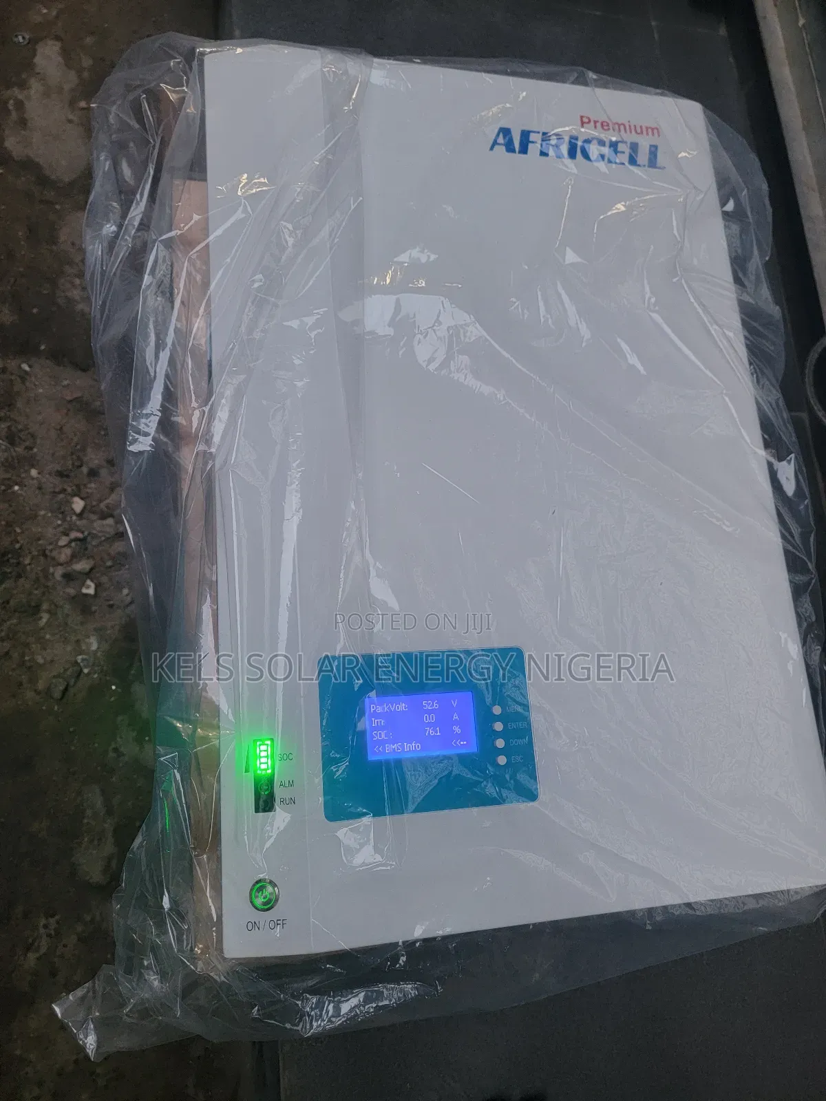 5kwh Africell Lithium Battery