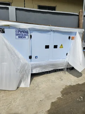 80kva Perkins Diesel Engine Soundproof Generator 100%Copper Wire