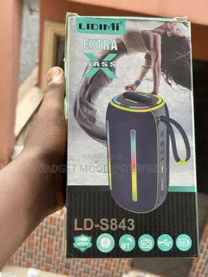 Lidimi Ld-S843 Portable, Splash-Resistant (Ipx6) Bluetooth Speaker