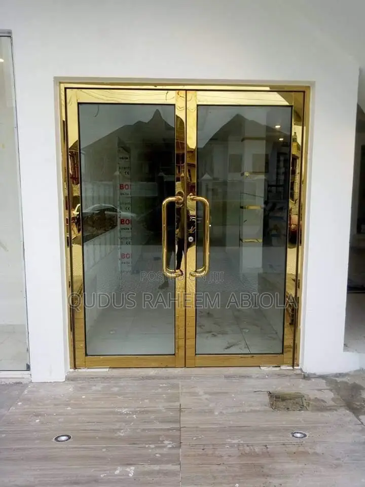 Stainless Entrances Swing Door