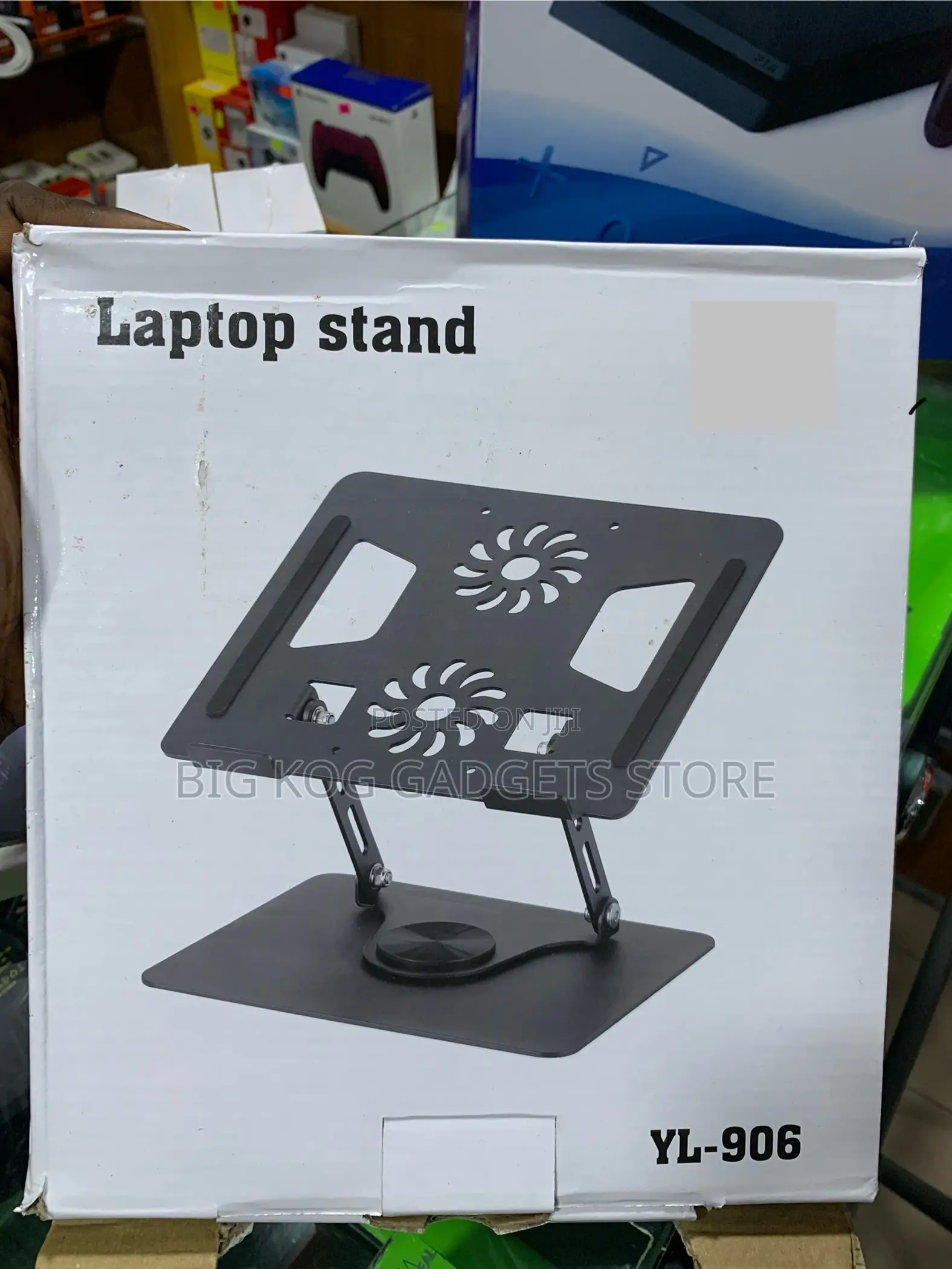 Laptop Stand Yl-906 With Dual Cooling Fan