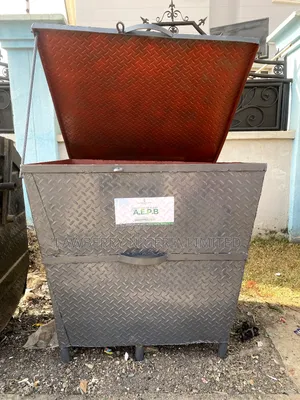 Complete 1.5 Chaka Plate Industrial Waste Bin