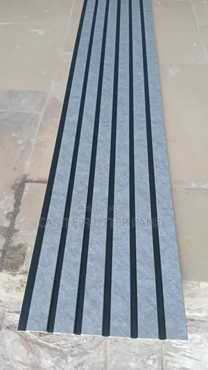 Plastic Flutter Panel Silver