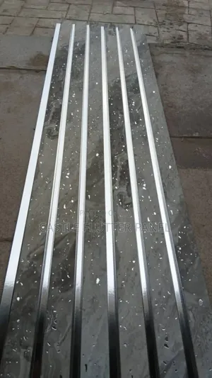 Plastic Flutter Panel Grey