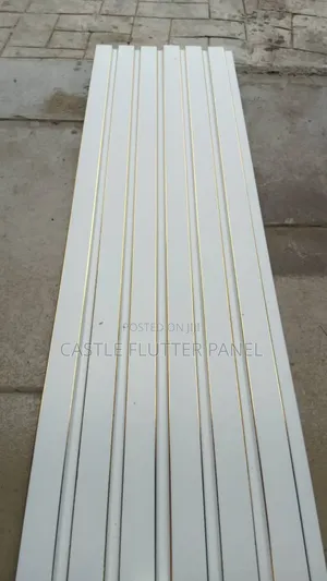 White Plastic Flutter Panel