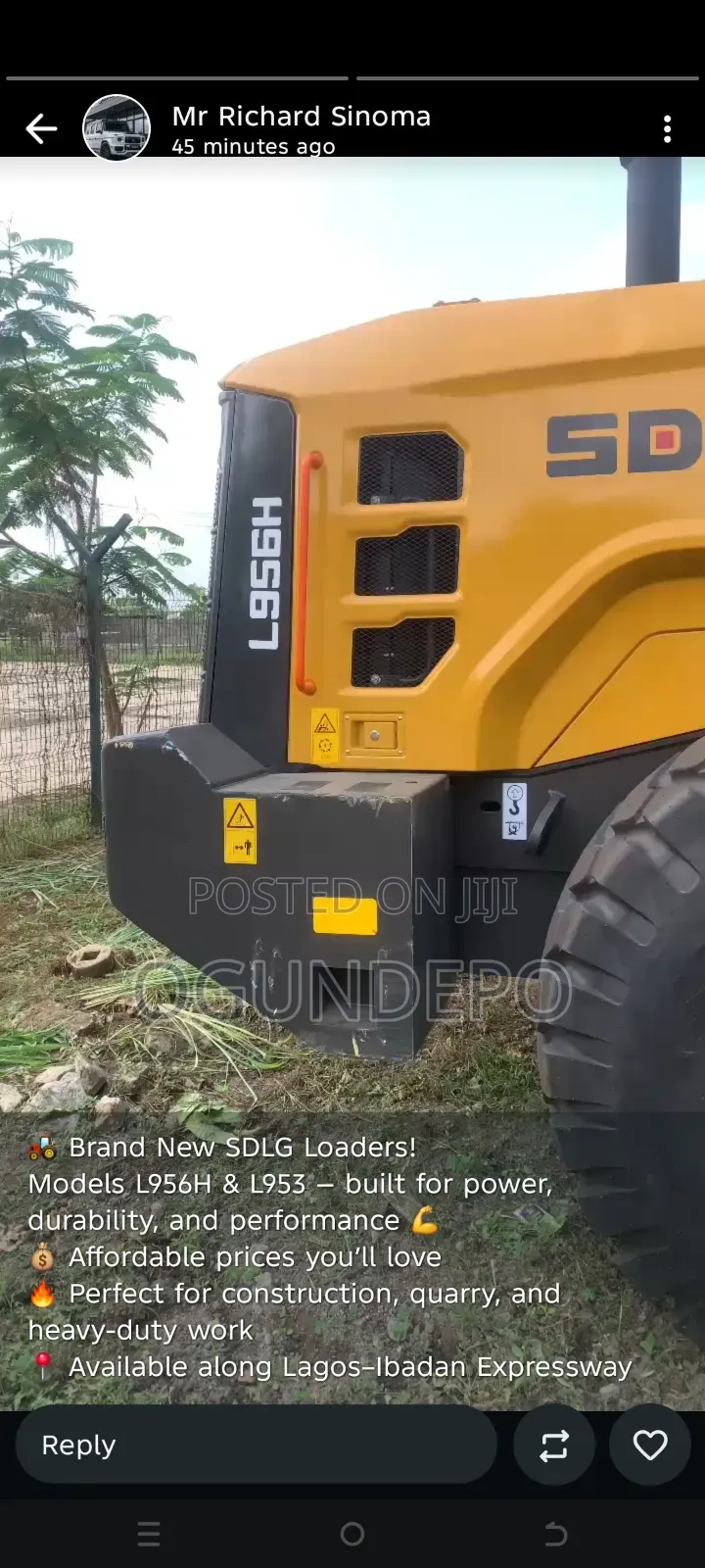 Payloader , Excavator,Bulldozer