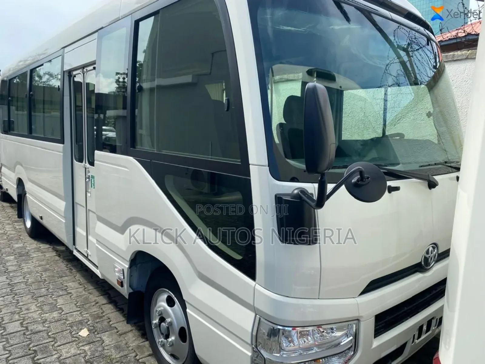 New Toyota Coaster 2025 White