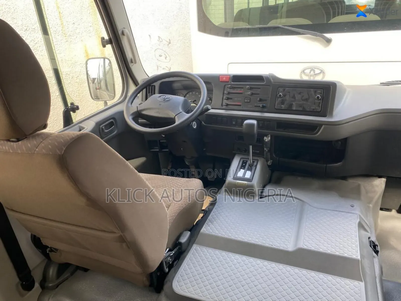 New Toyota Coaster 2025 White