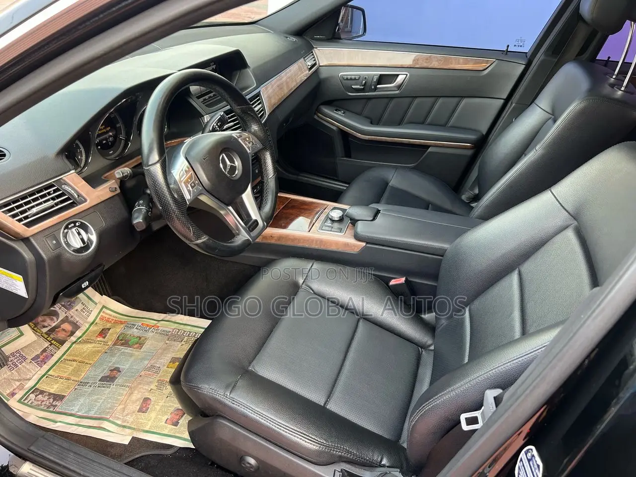 Mercedes-Benz E350 2013 Black