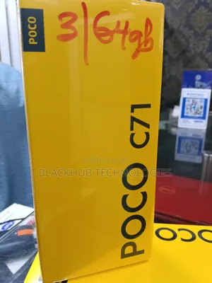 New Xiaomi Poco C71 64 GB Black