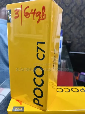 New Xiaomi Poco C71 64 GB Black