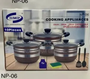 SMP 10pcs Np 06 Pots Set