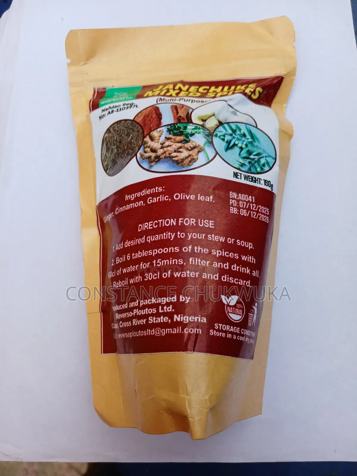 Janechuks Mixed Spices (Multipurpose)