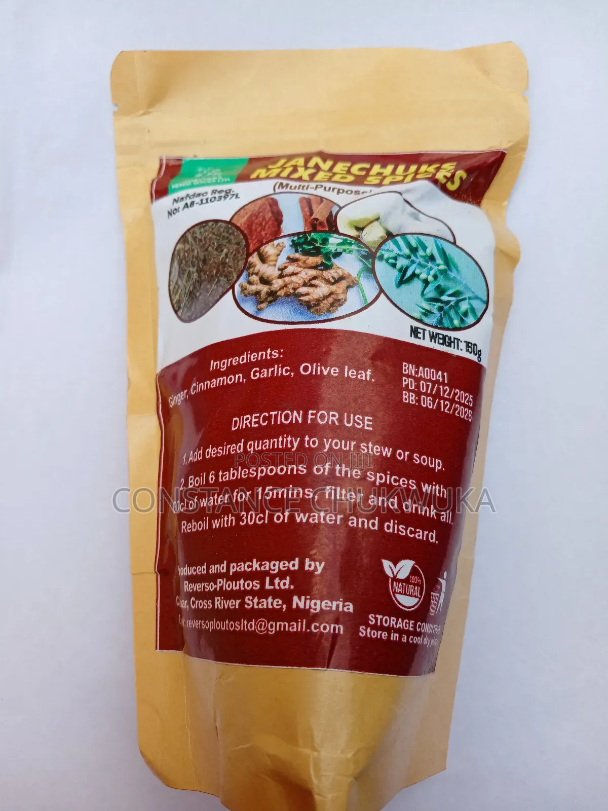 Janechuks Mixed Spices (Multipurpose)